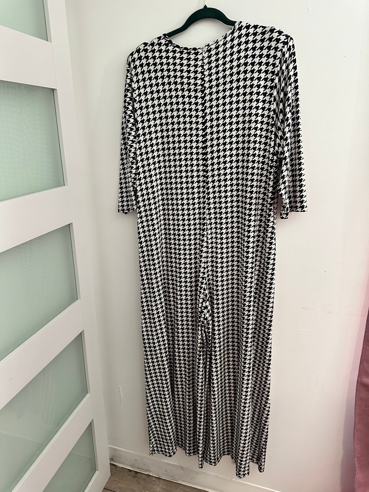 Its Been Handled Houndstooth Jumpsuit