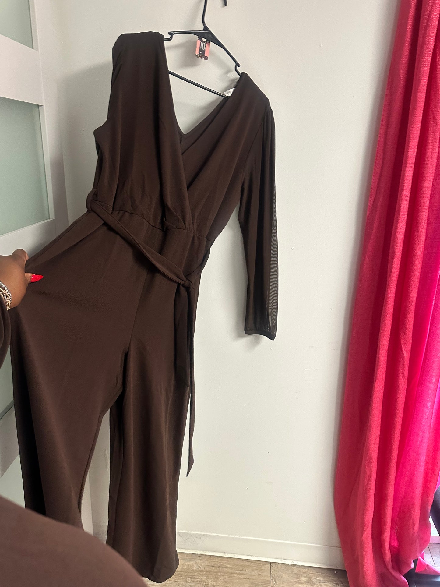 Bougie in Brown Jumpsuit