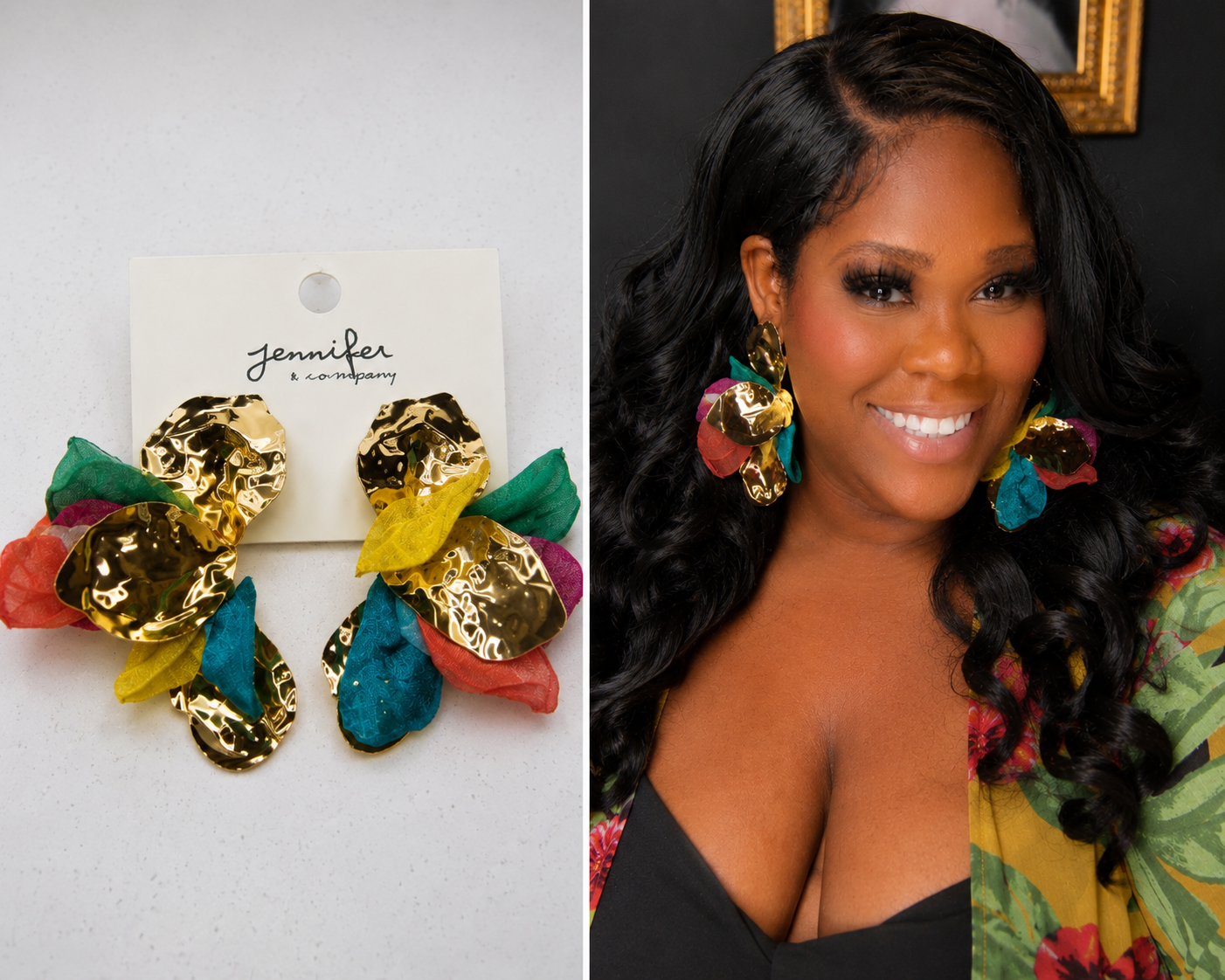 ๐บ The Island Bloom Statement Earrings