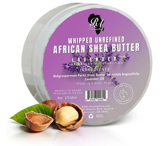 Lavender Whipped Shea Butter  - 6oz | 100% Pure and Natural African Shea Butter*