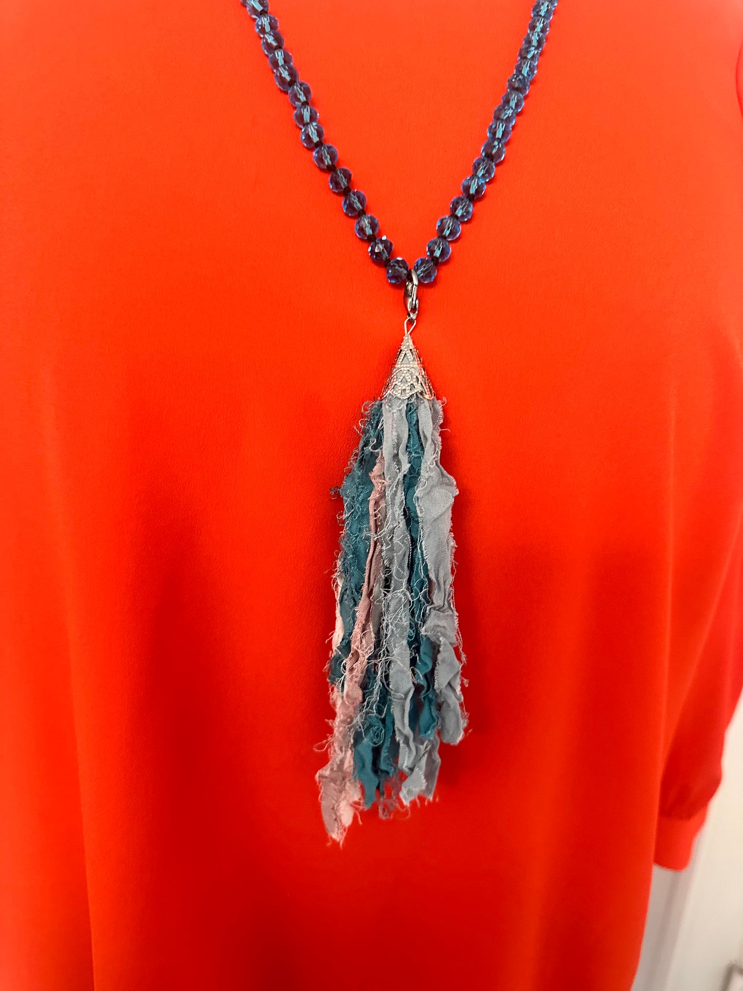 Wild Girl (Deep Blue) Necklace