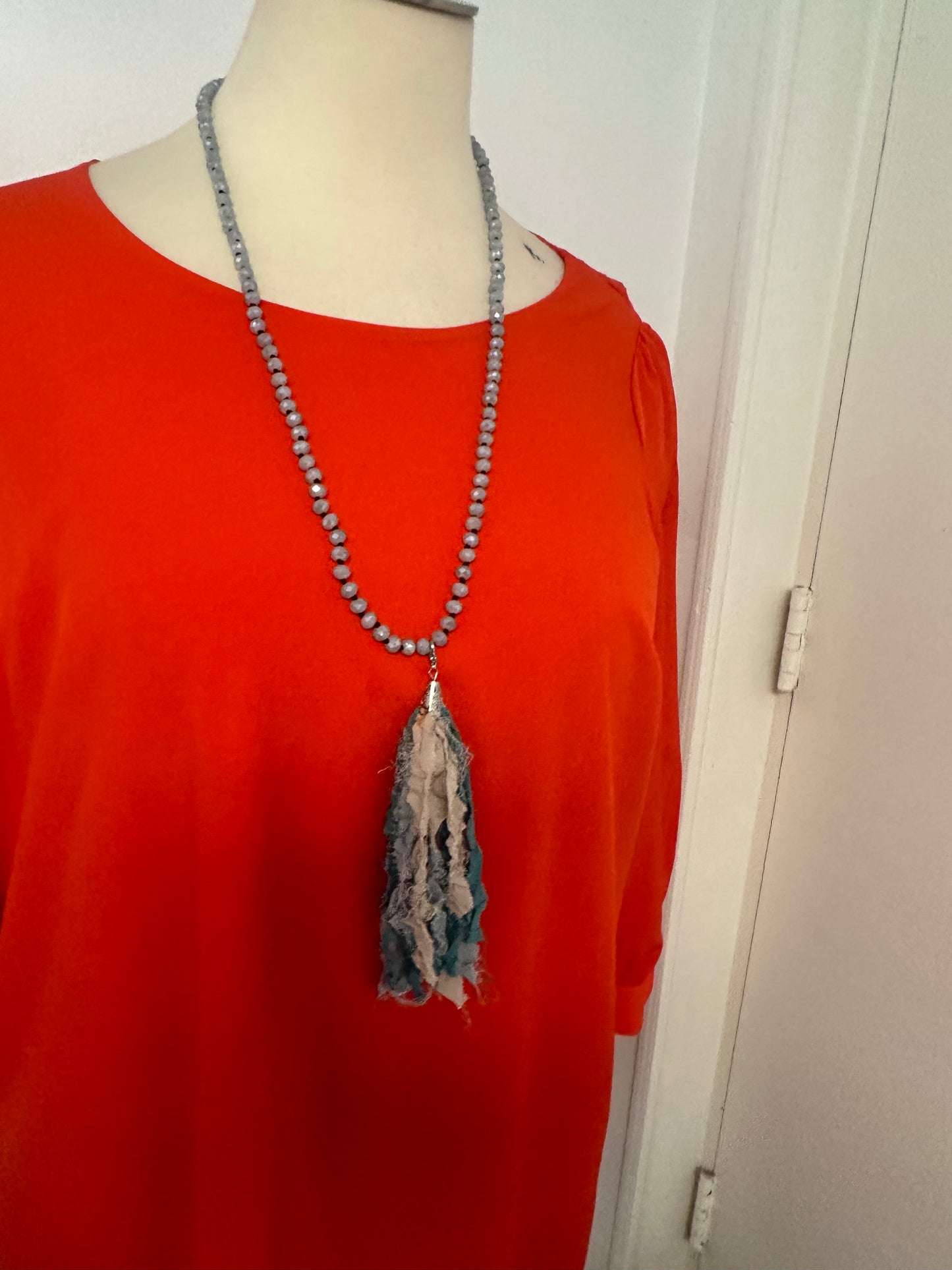 Wild Girl (light blue) Necklace