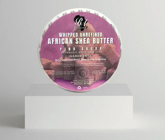 Pink Sugar Whipped Shea Butter  - 6oz | 100% Pure and Natural African Shea Butter*