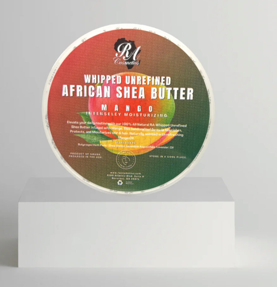 Mango Whipped Shea Butter  - 6oz | 100% Pure and Natural African Shea Butter*