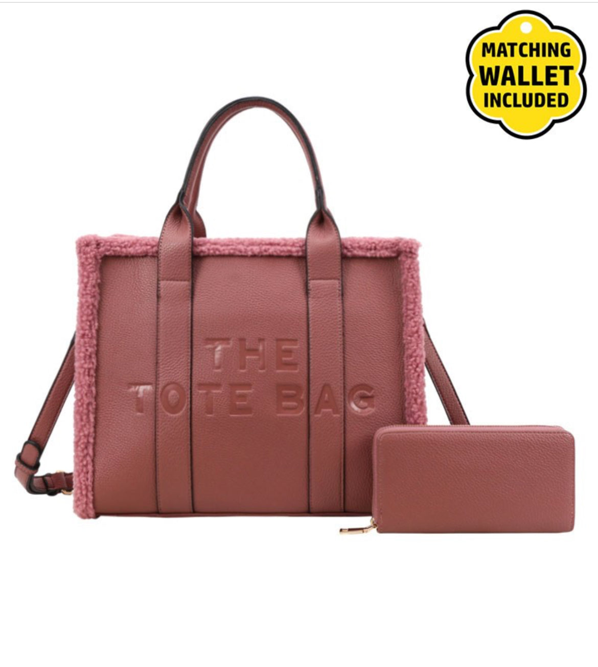 Pink Tote - Large Lux Size