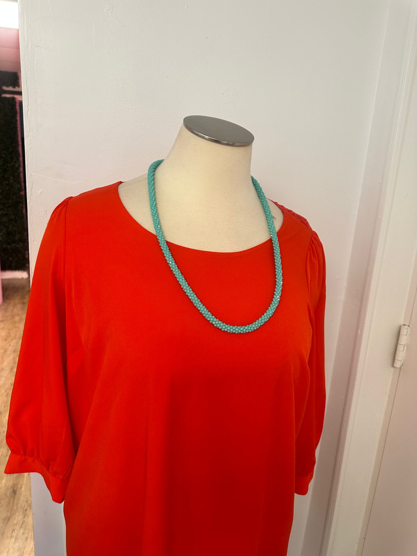 Teal Vibe  Necklace