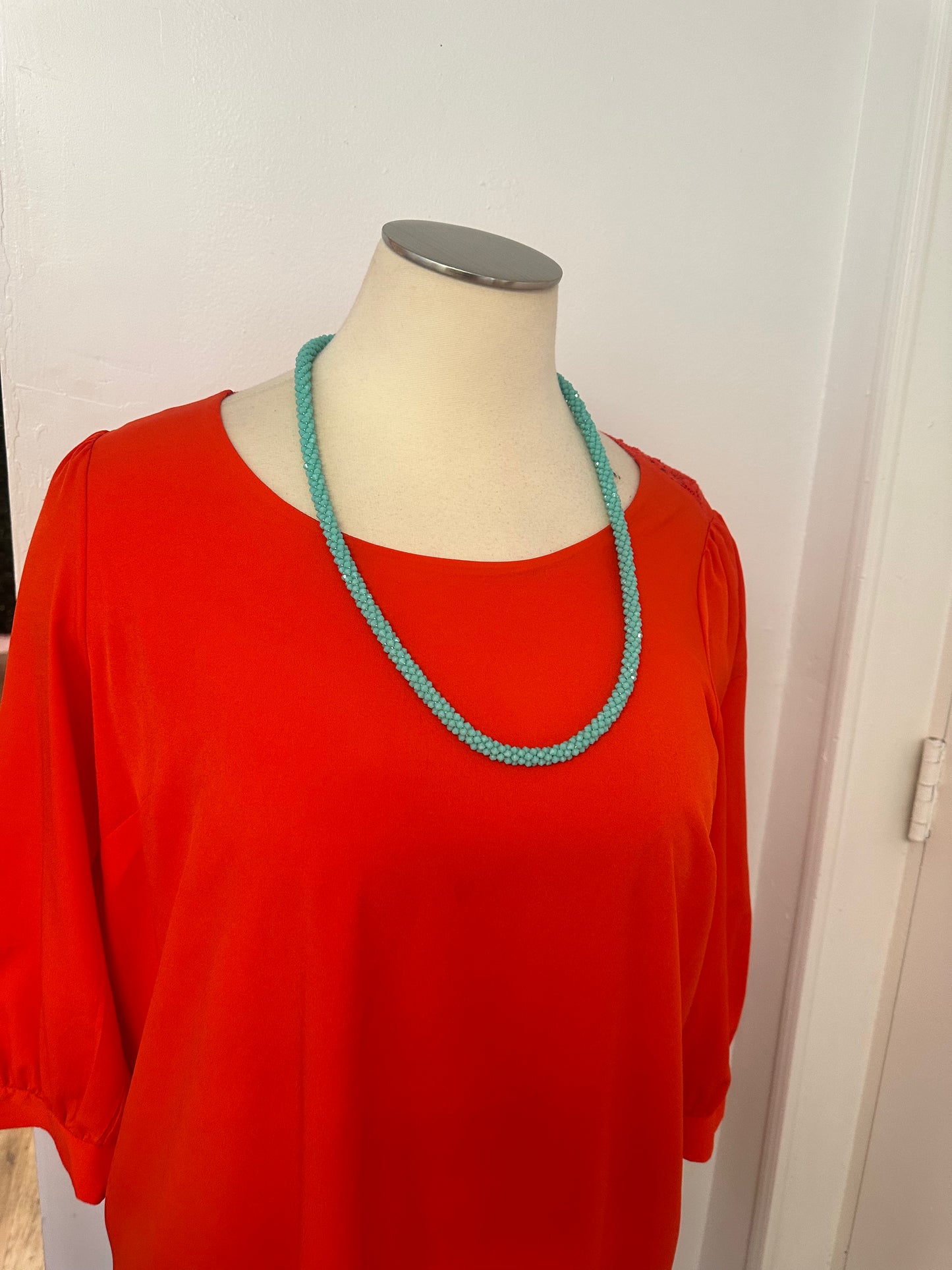 Teal Vibe  Necklace