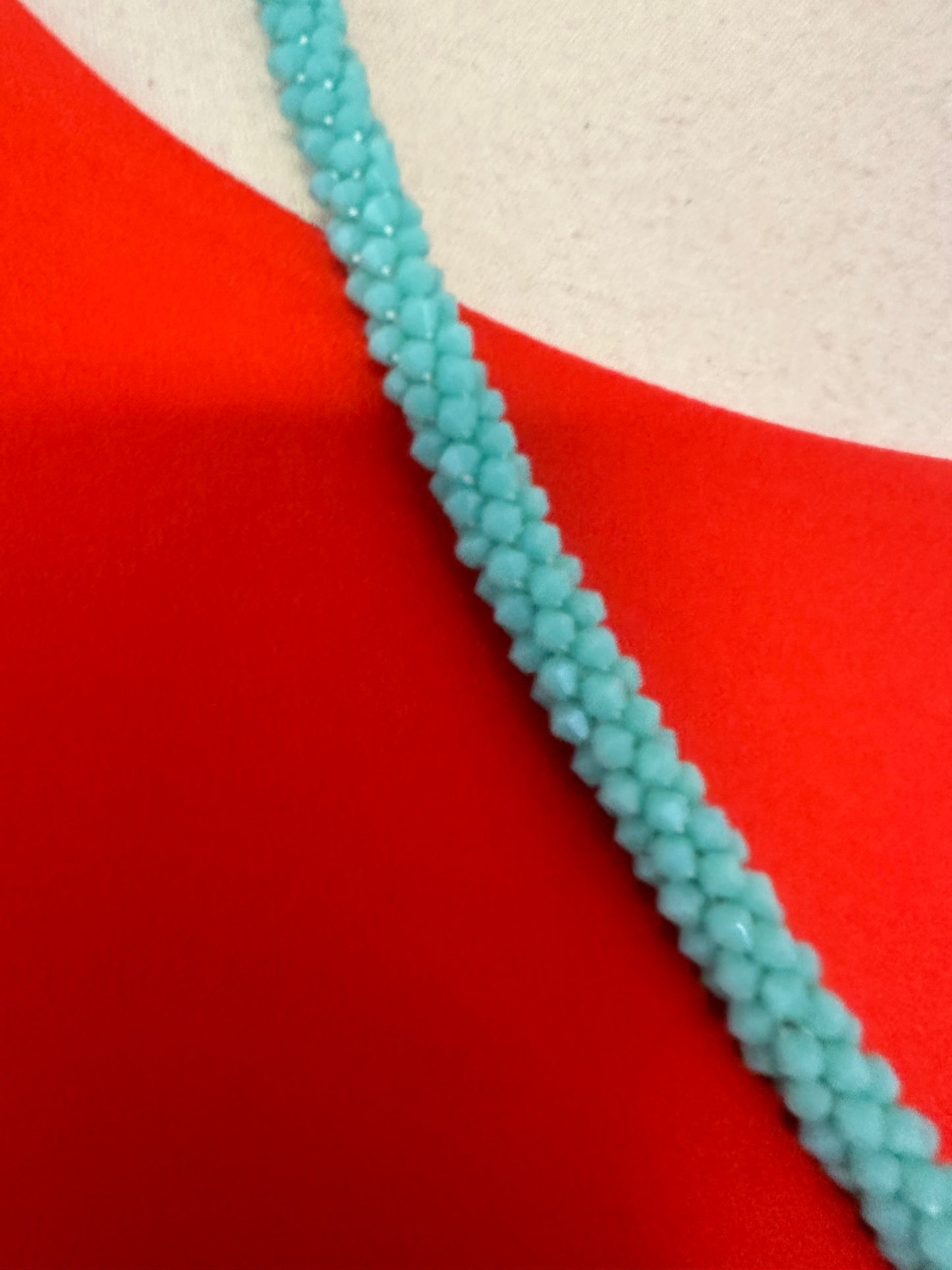 Teal Vibe  Necklace