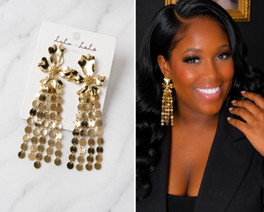 ✨ The Golden Goddess Earrings