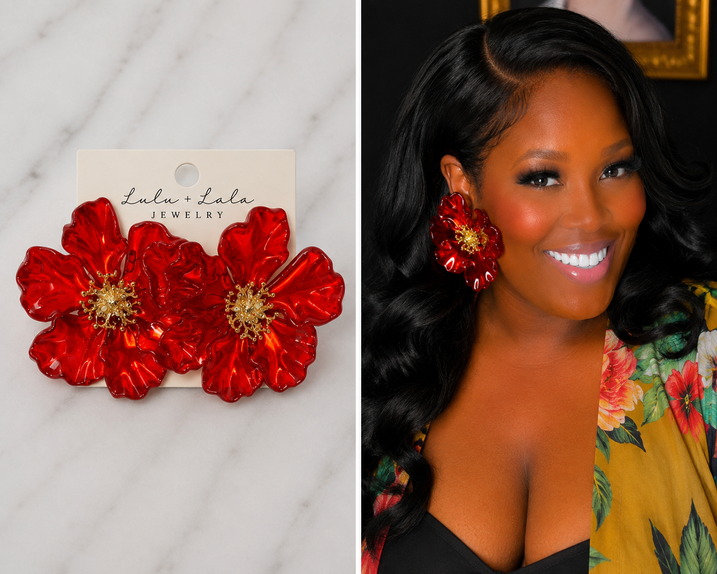 🌹 The Red Carpet Bloom Earrings